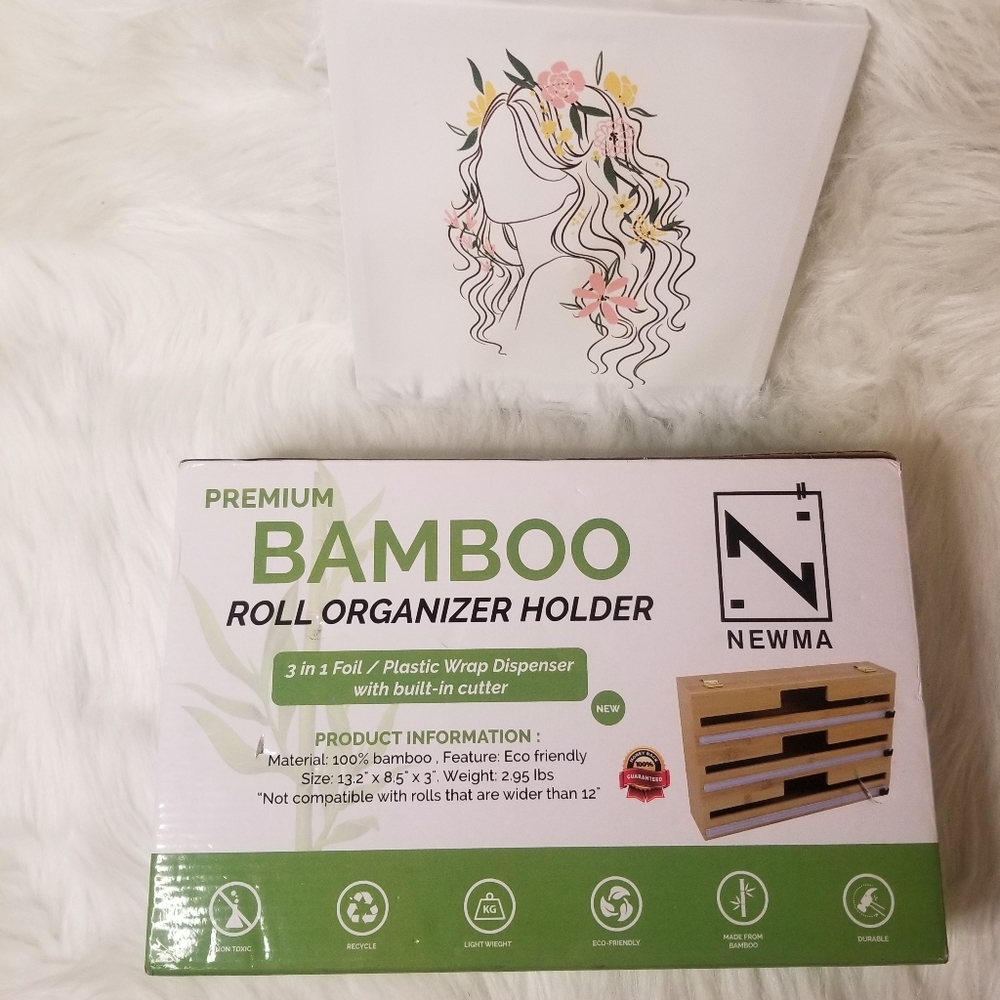 This cute bambo roll organizer holder